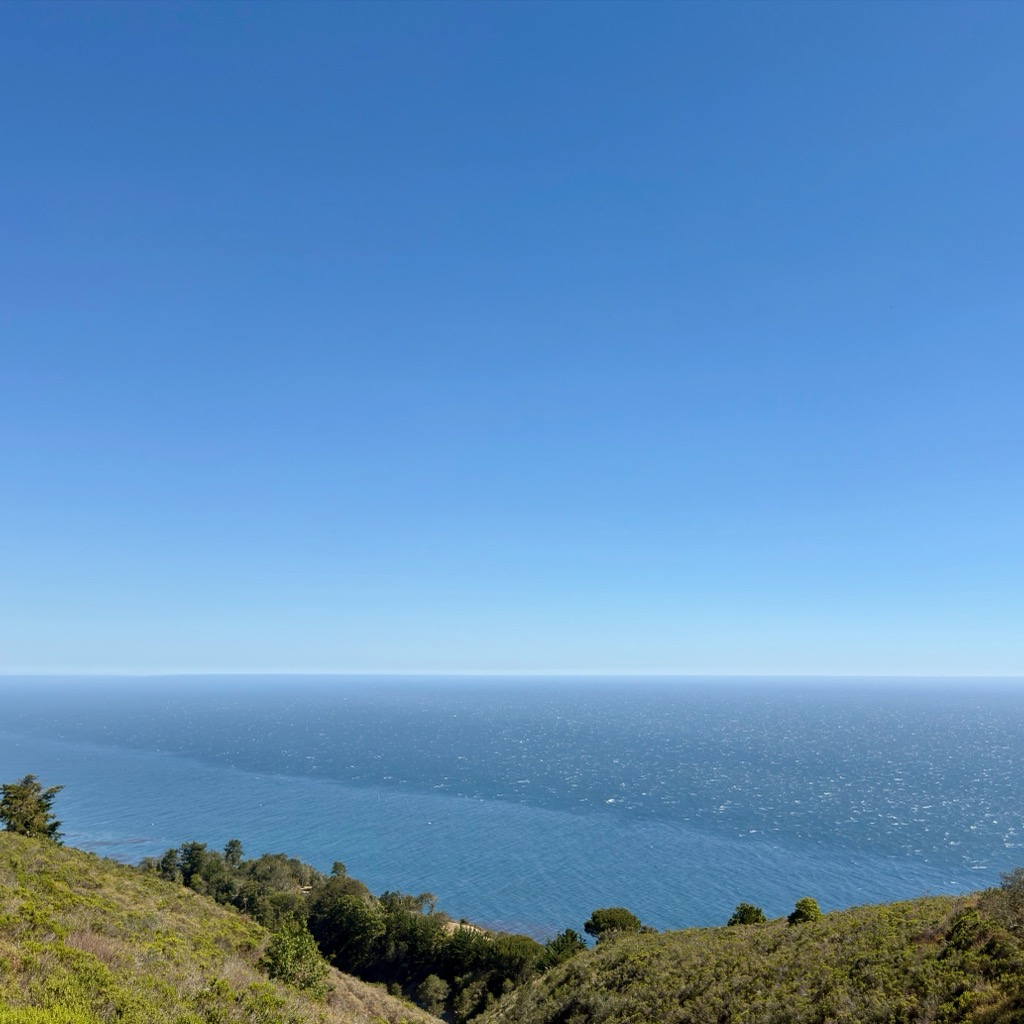 View from our balcony/
		    Post House, Big Sur, CA 93920, USA