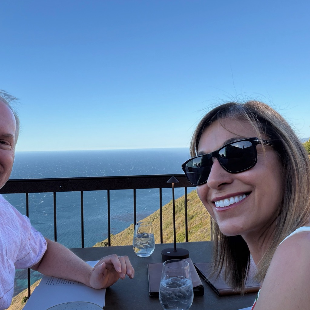 Happy anniversary!/
		    47900 CA-1, Big Sur, CA 93920, USA