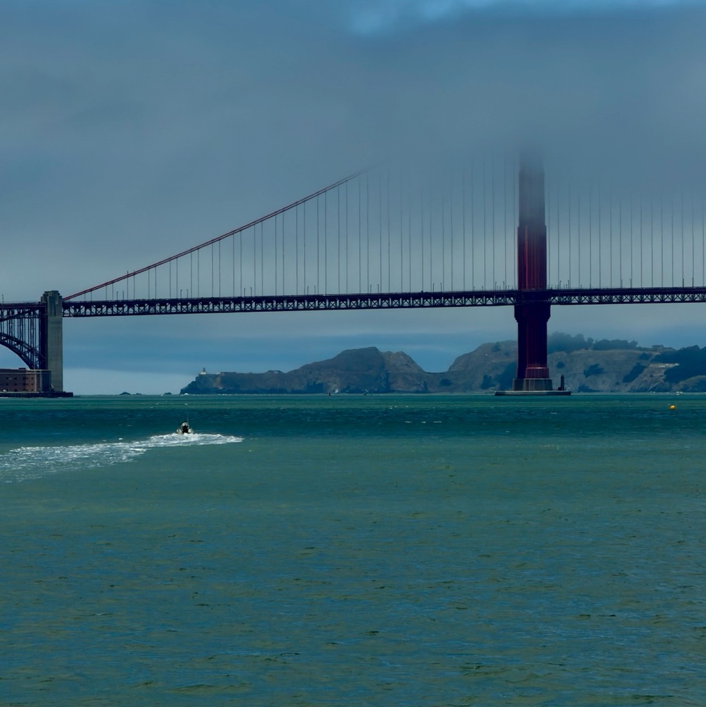 Back to the city and the Golden Gate fog/
		    10 Marina Blvd, San Francisco, CA 94123, USA