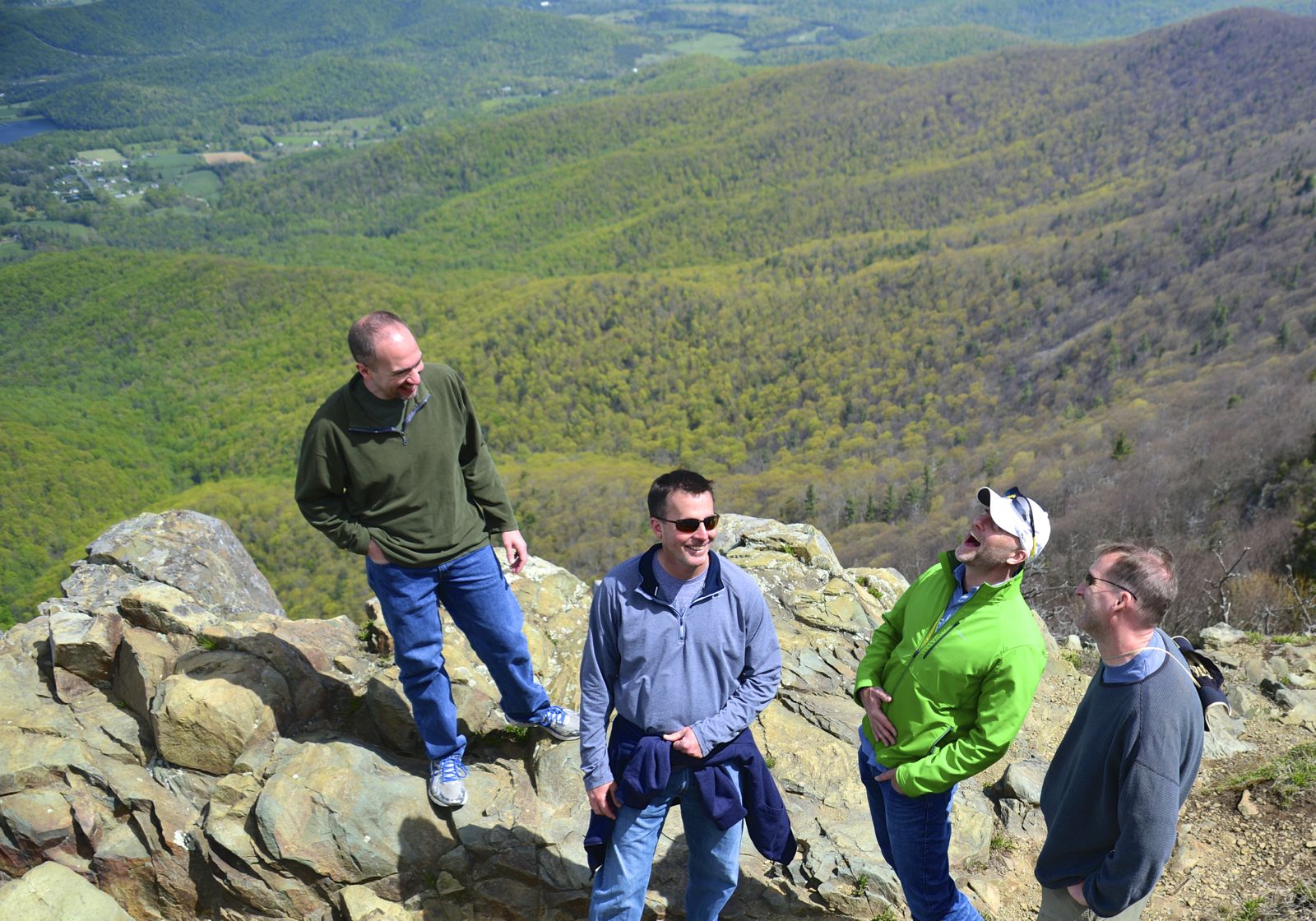 Clearly something is very funny/