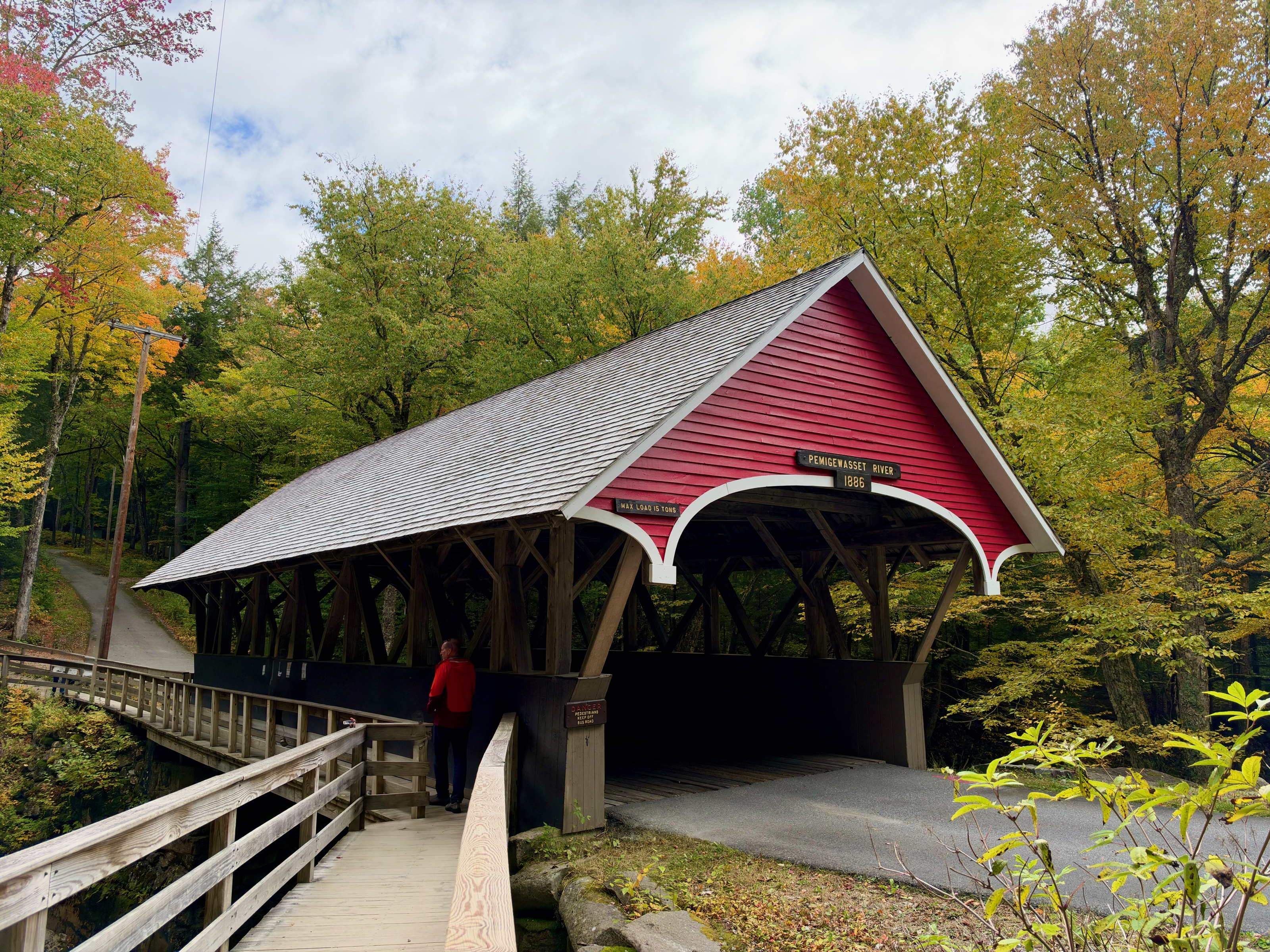 Franconia Notch State Park/Pemigewasset River Covered Bridge, Lincoln, NH 03251, USA