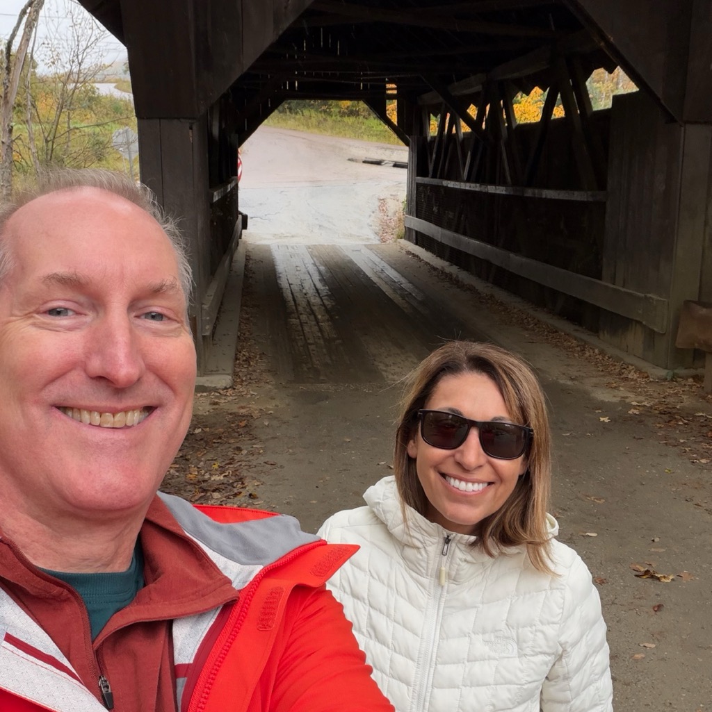 Covered bridge on Covered Bridge Rd/
		    Historic Gold Brook Covered Bridge, Covered Bridge Rd, Stowe, VT 05672, USA