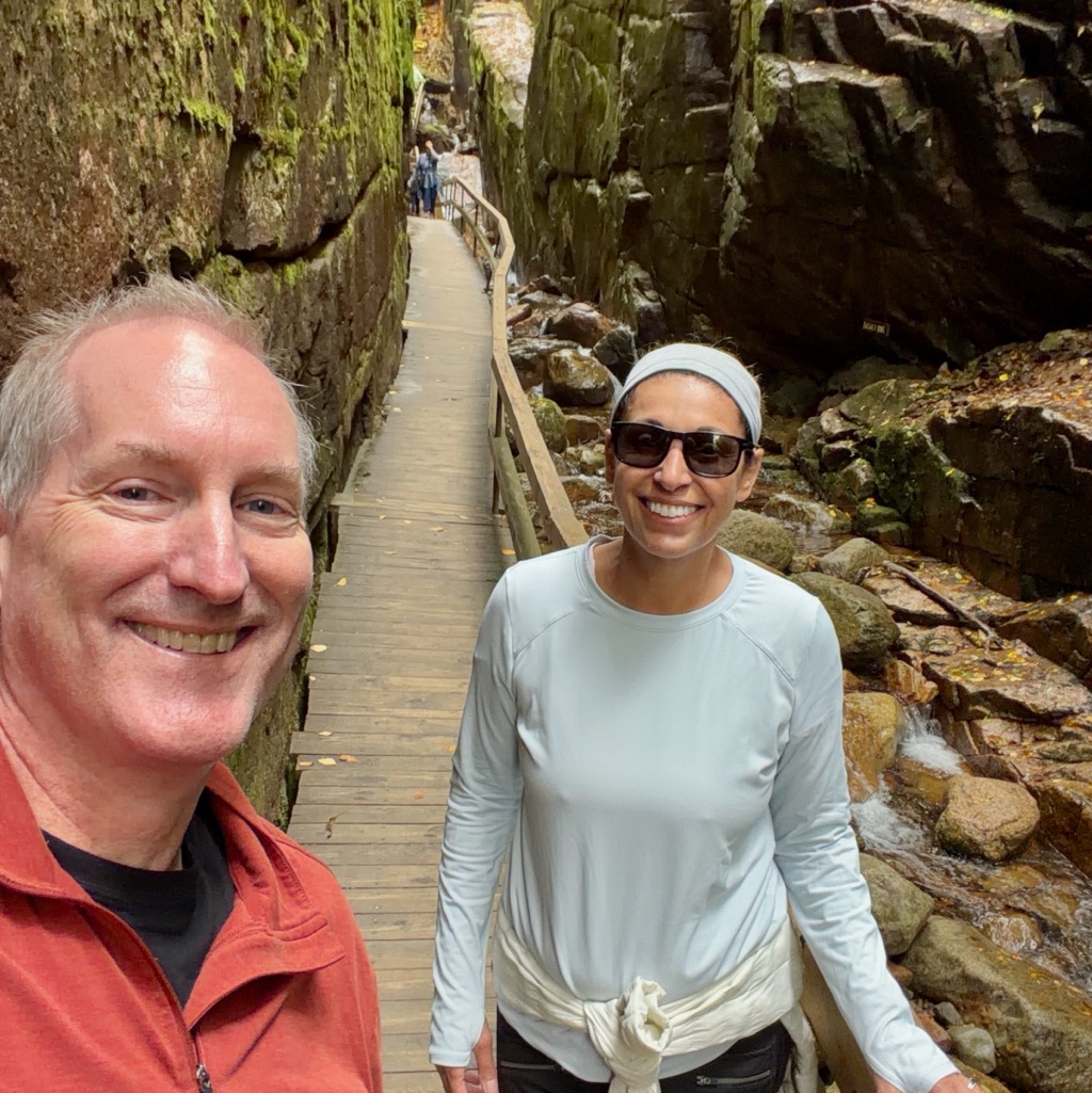 Franconia Notch State Park/
		    Avalanche Falls, Flume Gorge Visitor Center, 852 Daniel Webster Hwy, Lincoln, NH 03251, USA