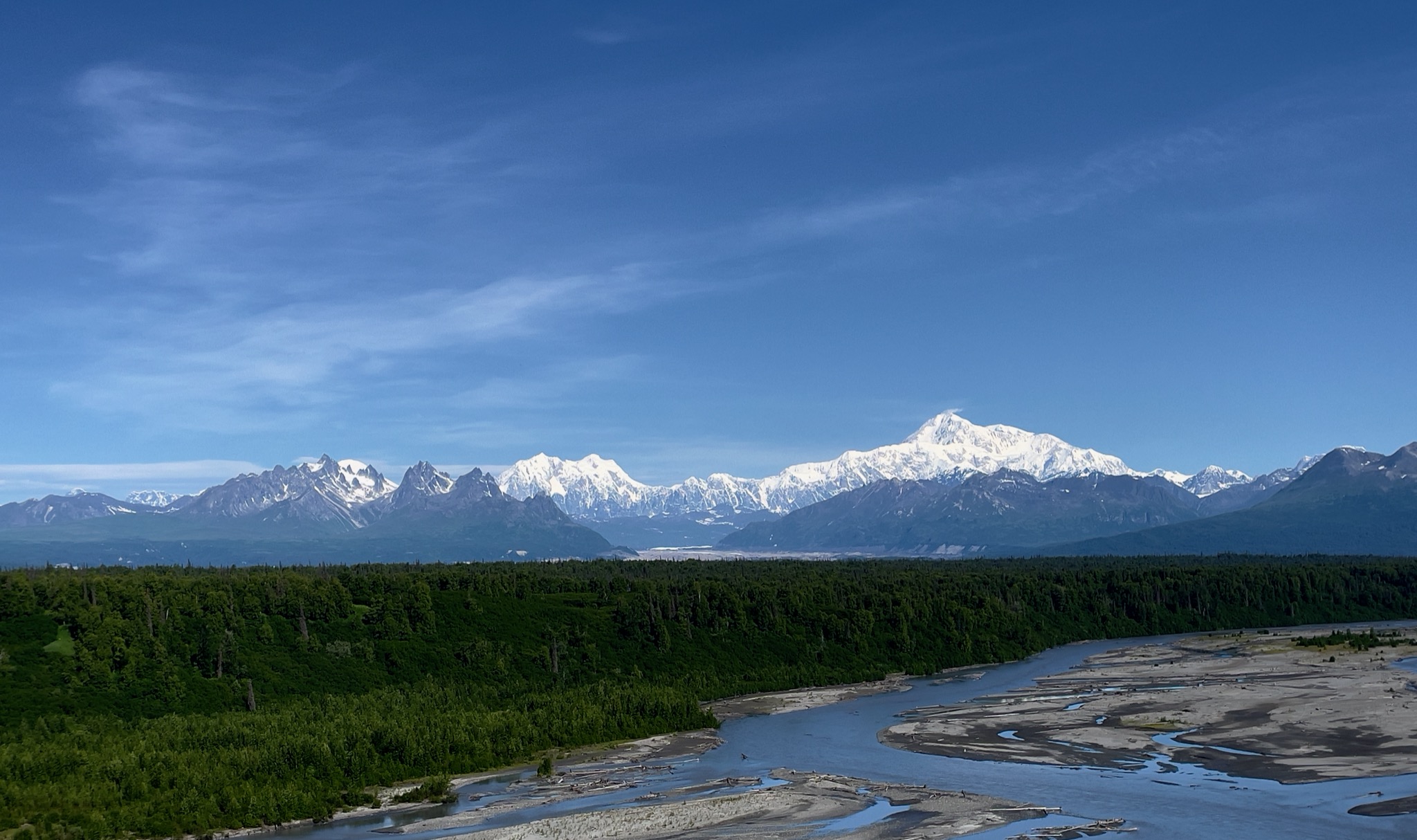 Not a cloud in the sky!/