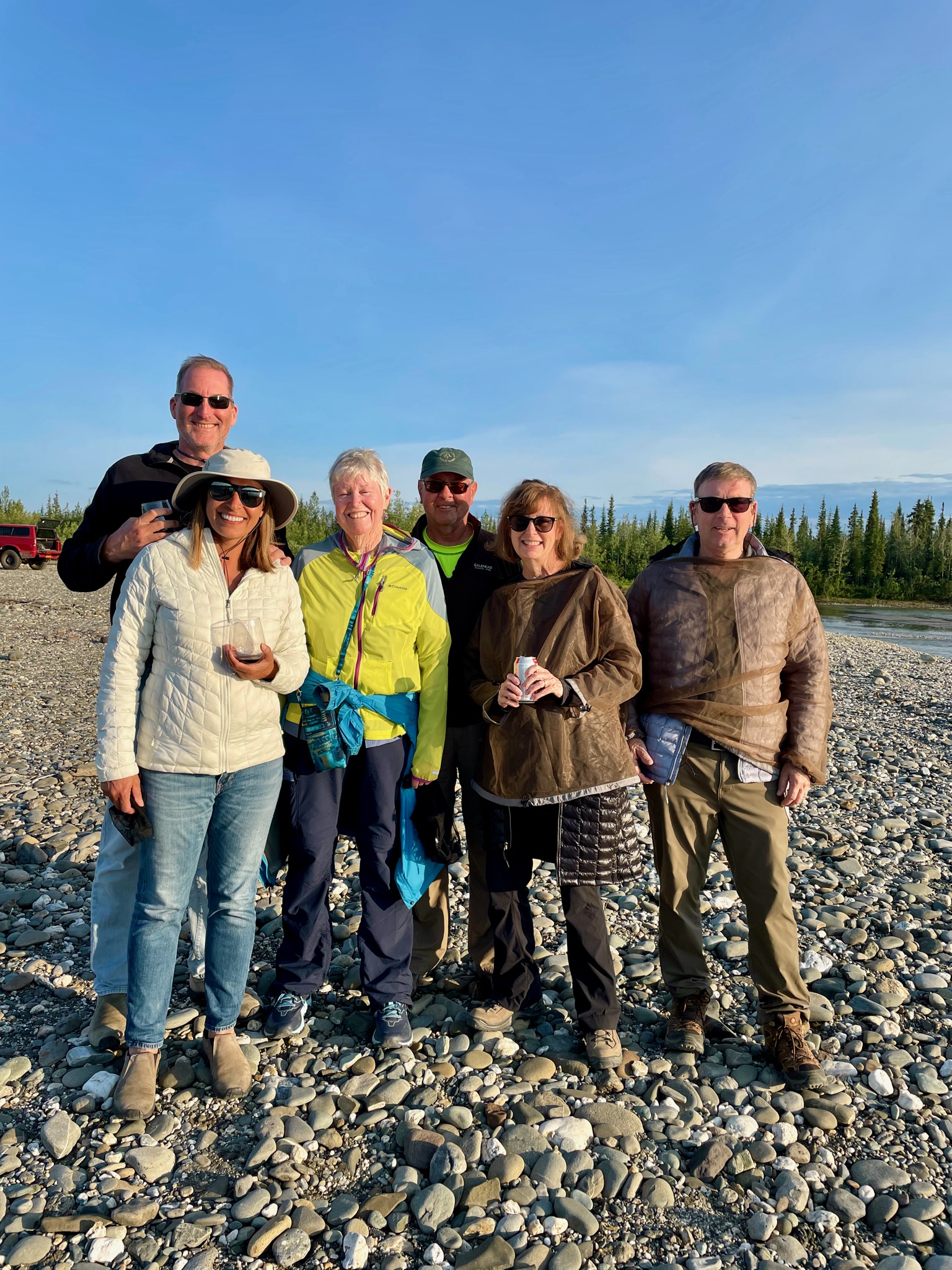 The gang we hung out with in Bettles/