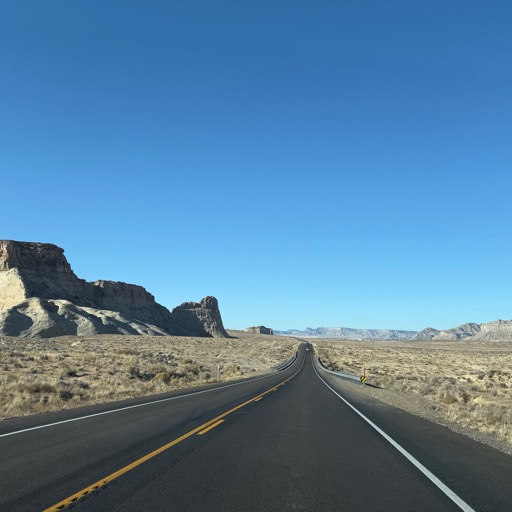 Heading to Amangiri on US-89, which is omni-present in AZ/
		    