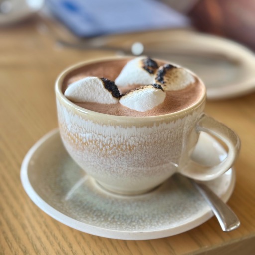 Mmmm... mocha with roasted marshmallows /
		    Amangiri - Canyon Point, Utah, USA