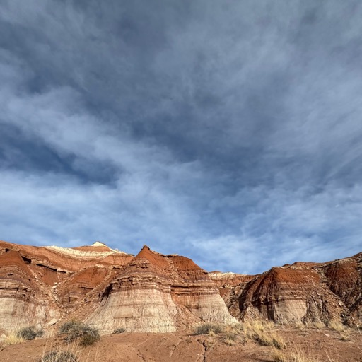 On Toadstool Hoodoos tail in Grand Staircase-Escalante National Monument/
		    