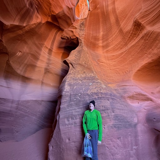 Upper Antelope Canyon, AZ (Don't know what happened to Dan!)/
		    