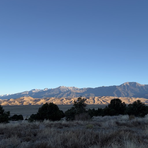 ... and morning view of the sand dunes/
		    7900 CO-150, Mosca, CO 81146, USA