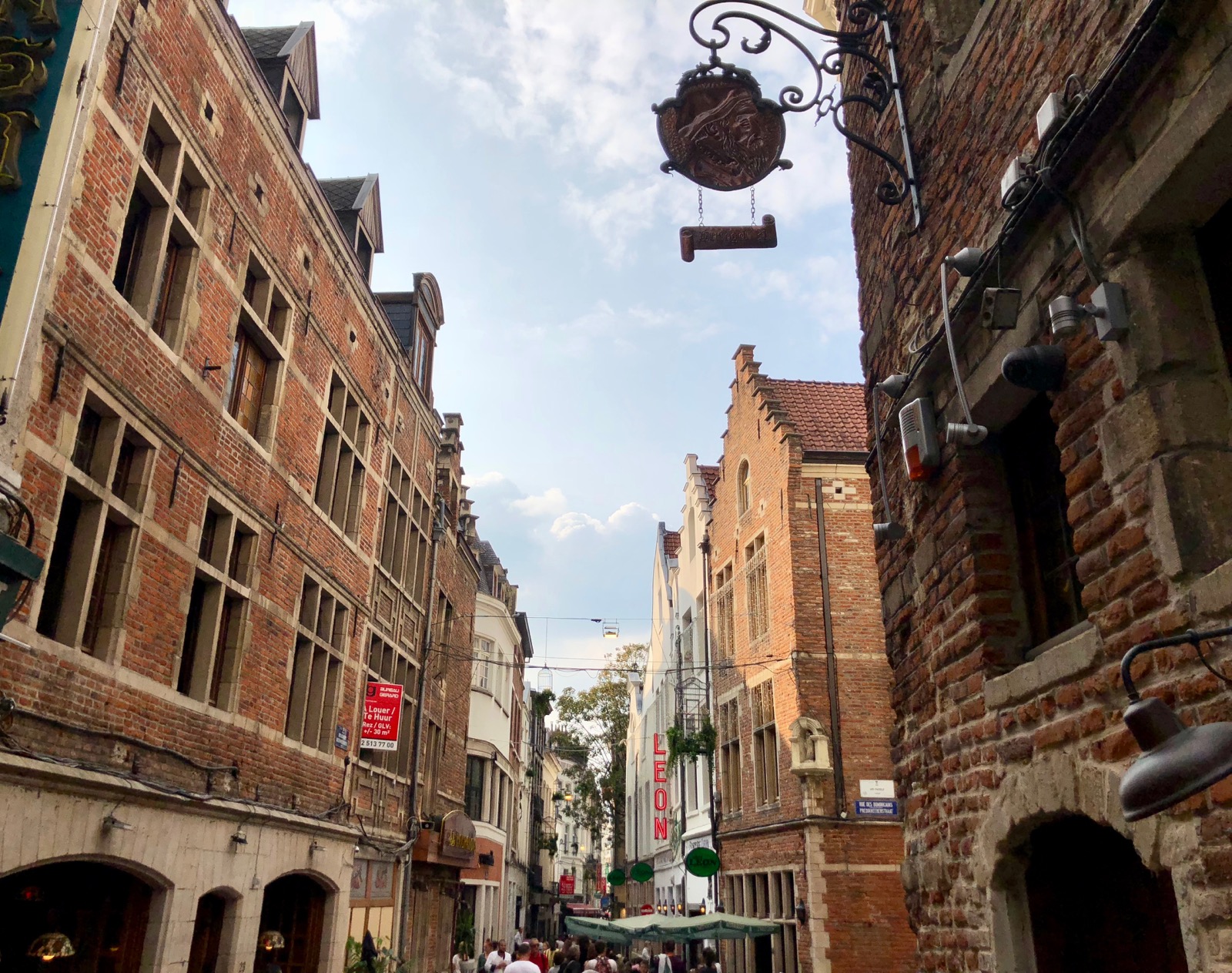 Starting off in Brussels.../