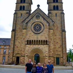 Visiting Fabienne and Hano in Echternach, Luxembourg /
		    