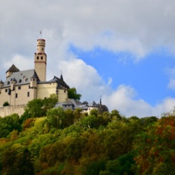 Marksburg Castle - Braubach, Germany/
		    