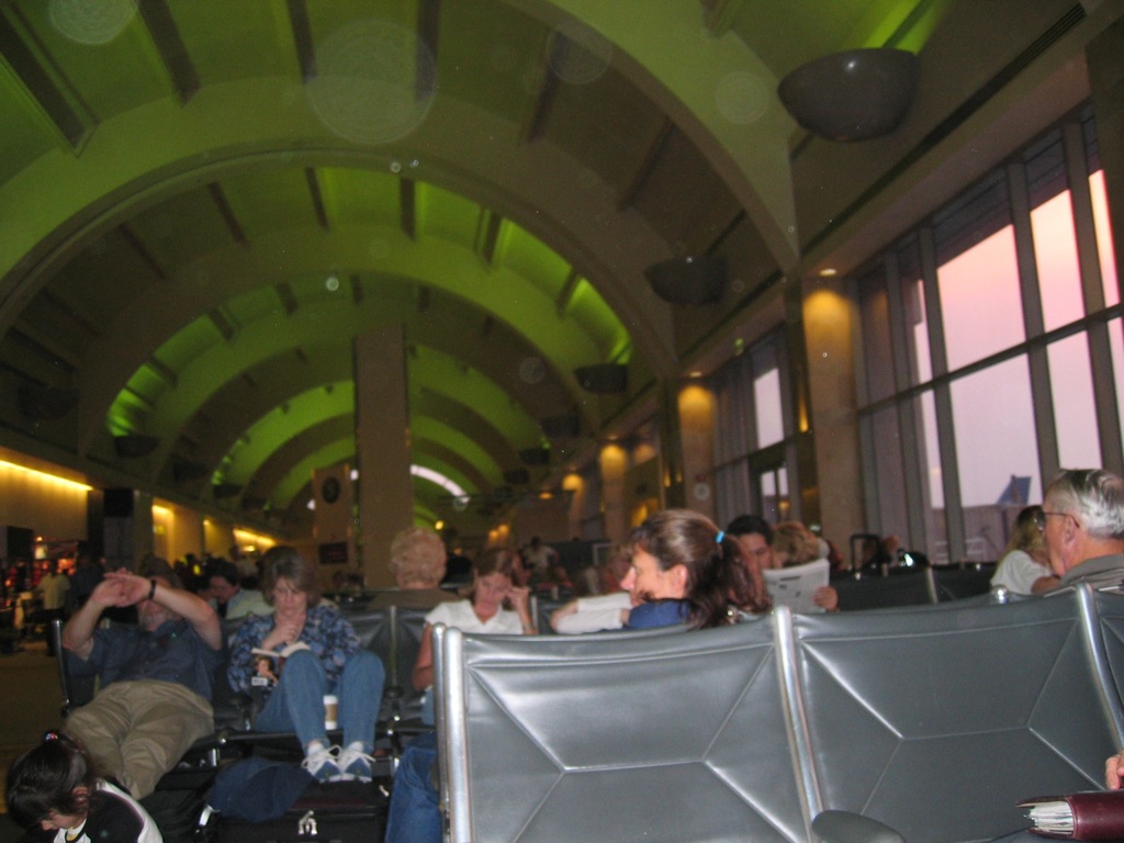 ...and waiting... stupid wildfires!/