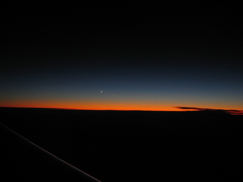 Wild fires, pretty sky/