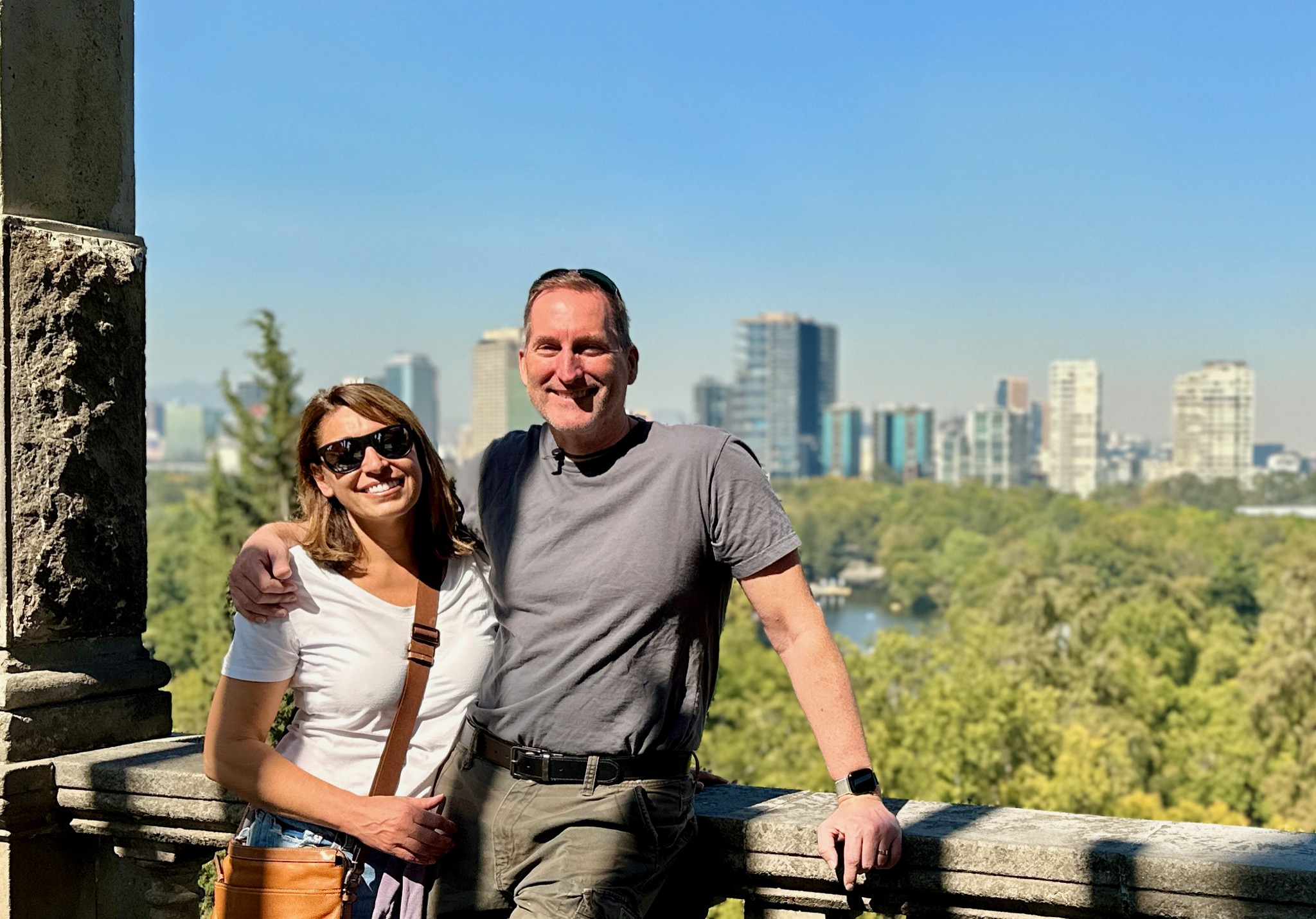 Over looking the city/