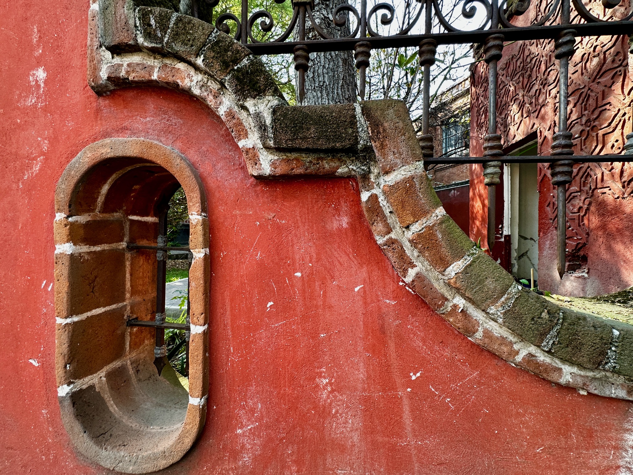 Fancy walls of the music institute /