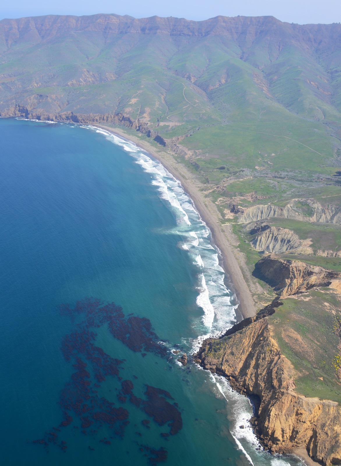 Approaching Santa Rosa Island/