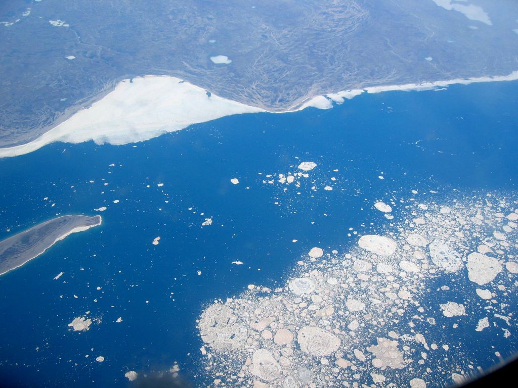 Iceland or Greenland? Either way wouldn't want to live there!/