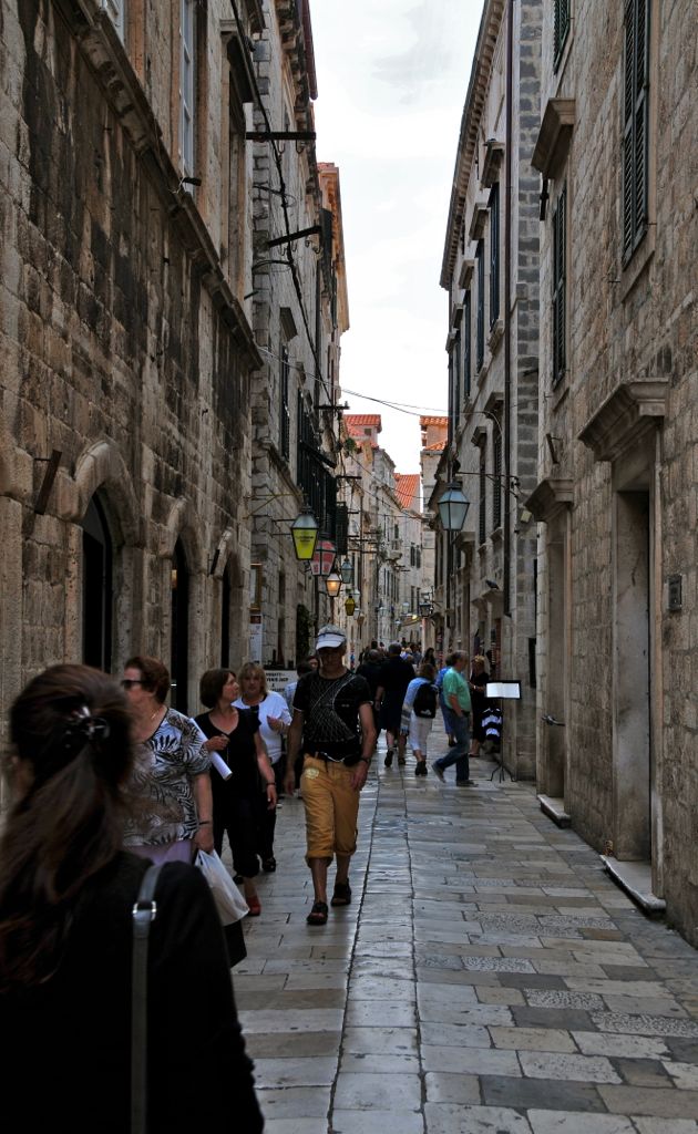 Just a typical street in Dubrovnik/