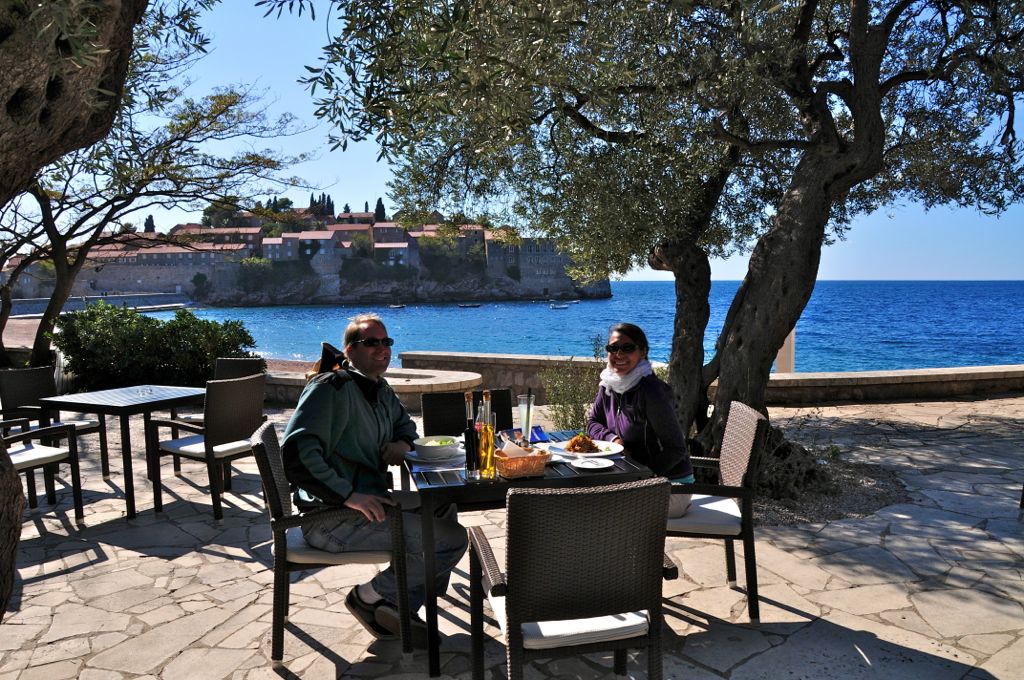 Lunch at the fabulous Olive restaurant/