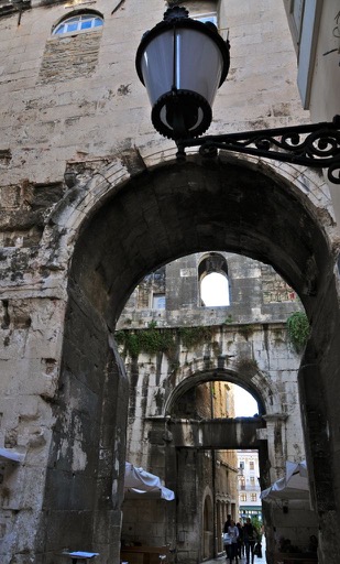 Palace gate - Split, Croatia