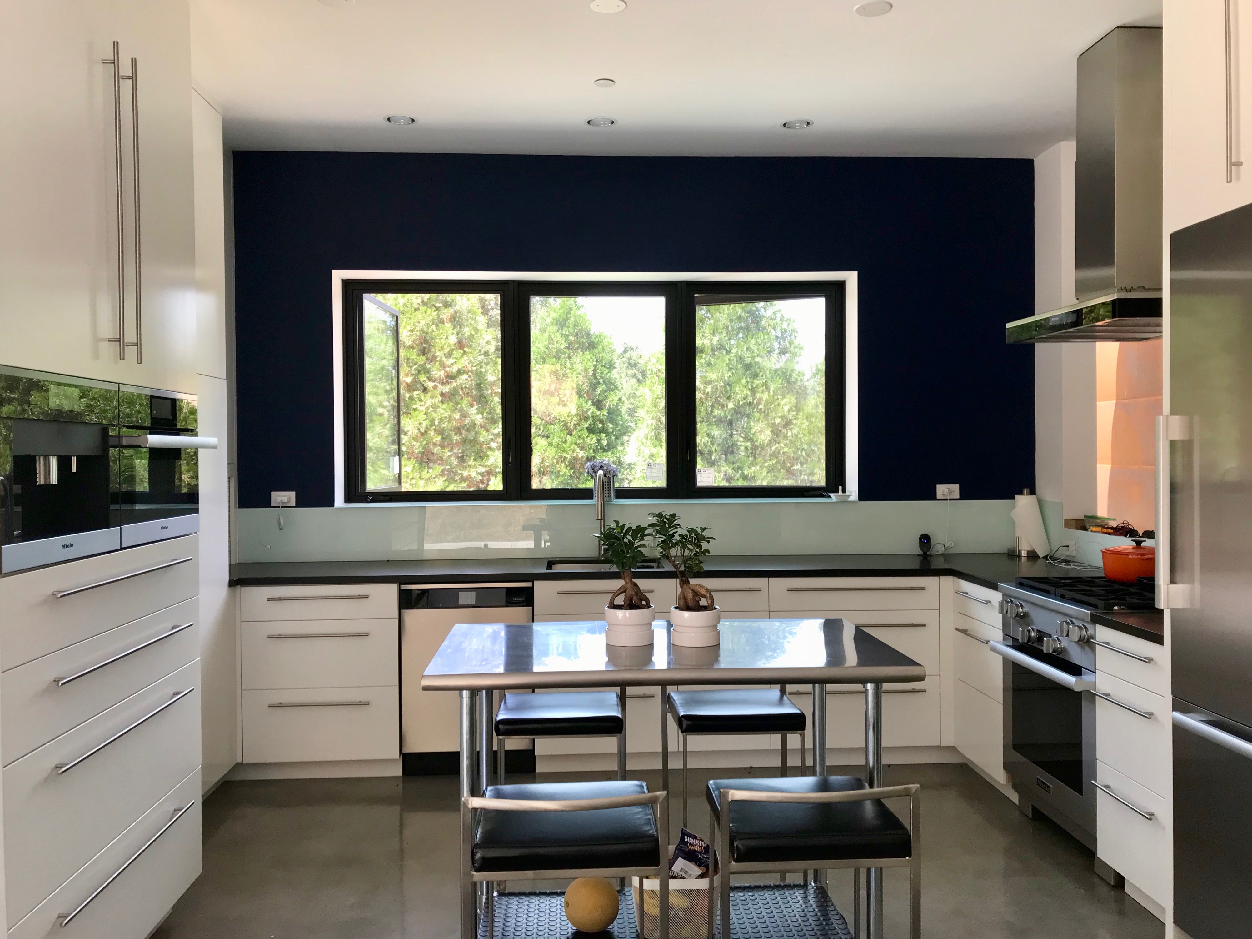 Kitchen from the living room/