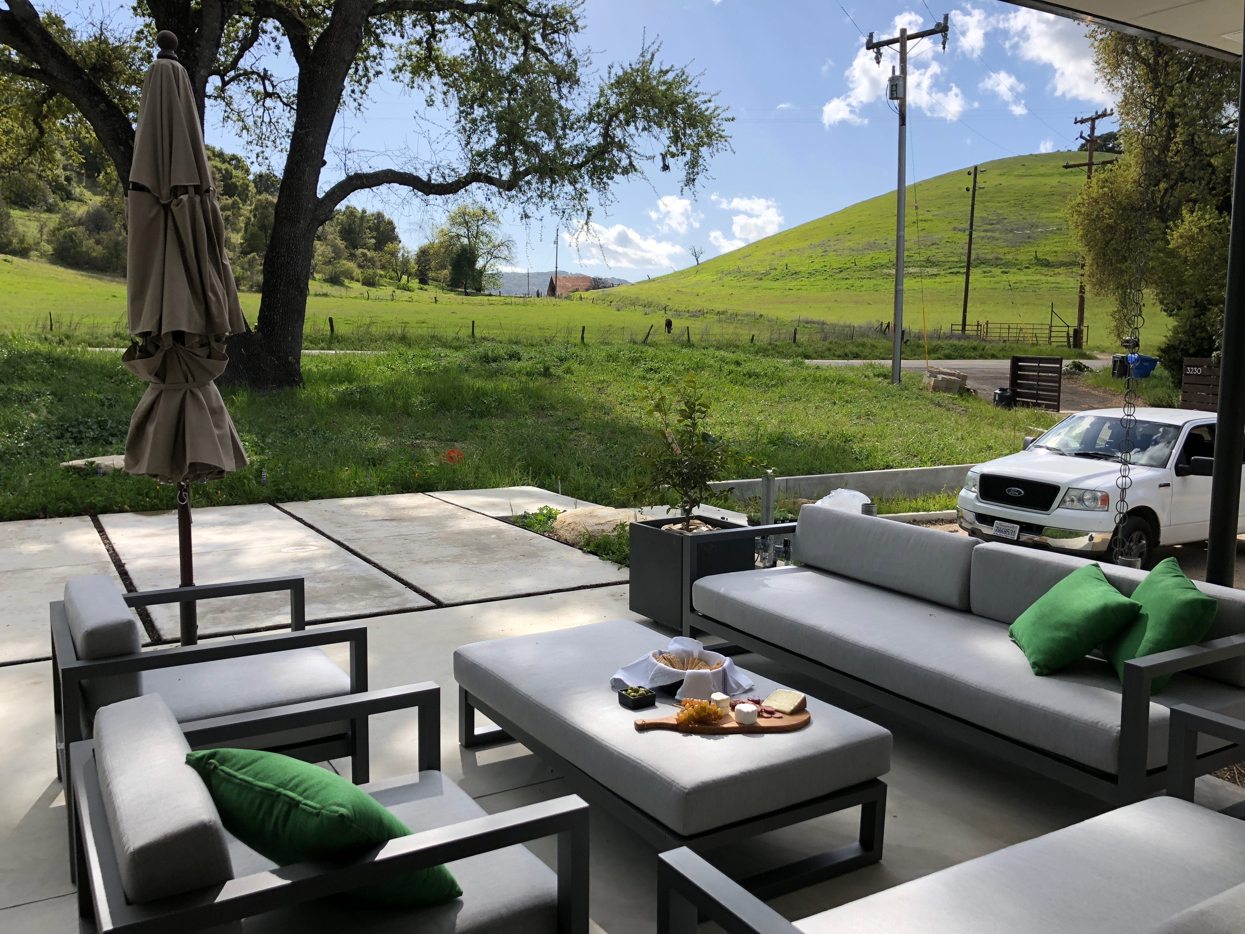 Patio... Dan... Chuck/