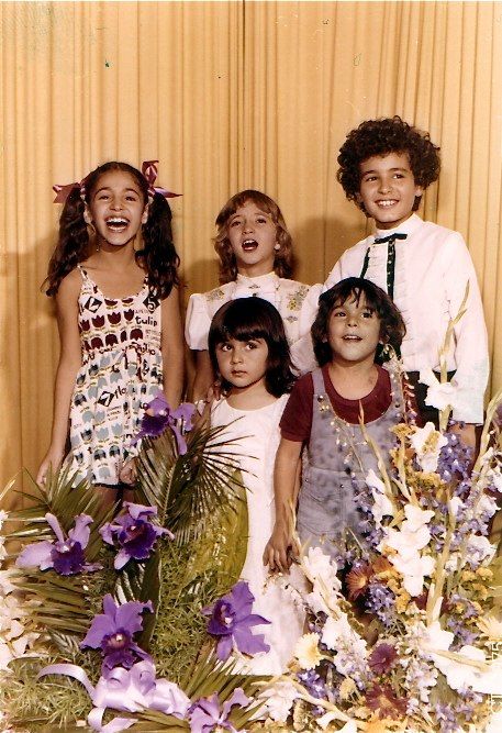 Assana, Marmar, Koohy, Houman and some kid I don't know/