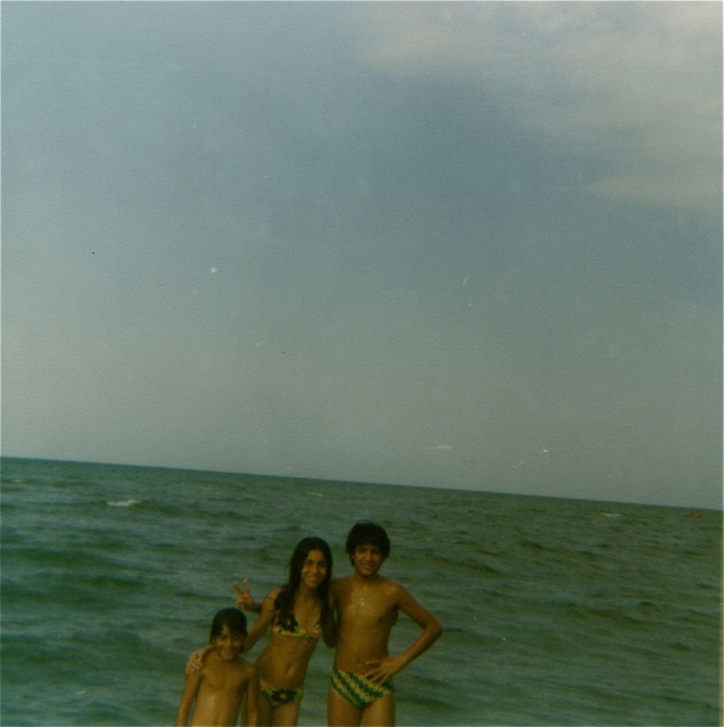 Hooman, Assana, Koohy in the Caspain Sea/