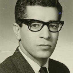 Dad with dorky glasses