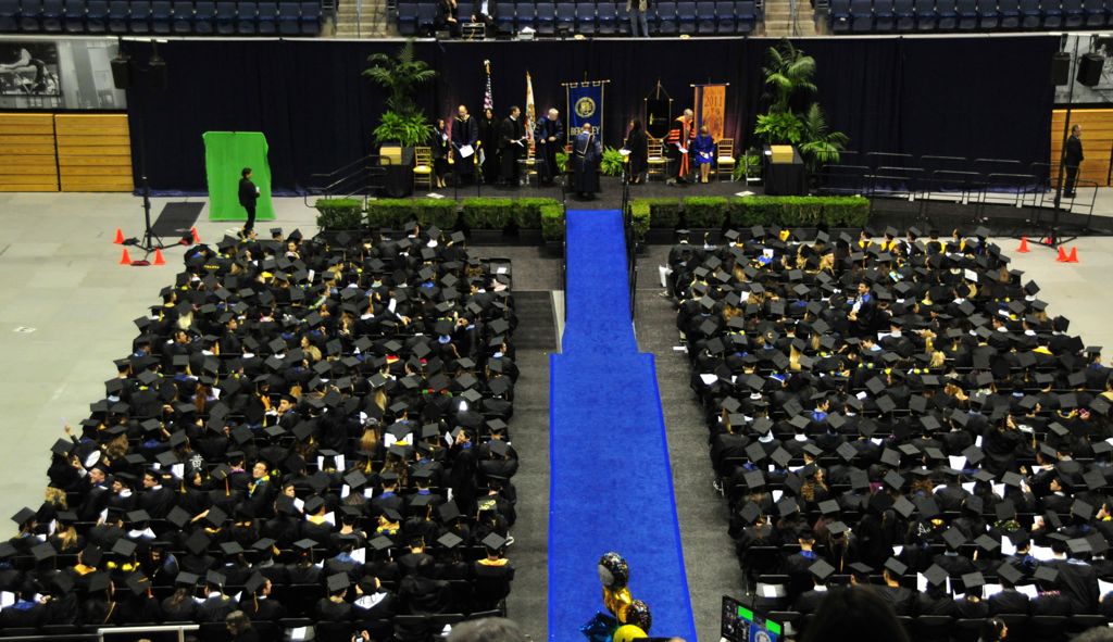 Everyone seated, ready to go/