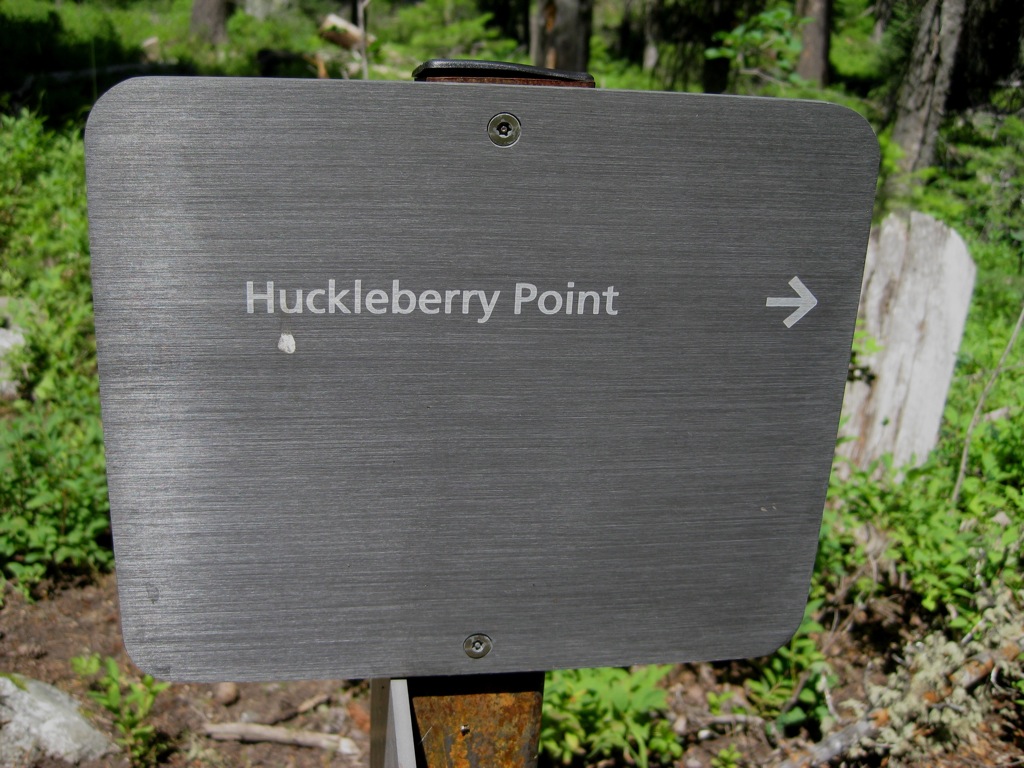What happened at Huckleberry Point?/