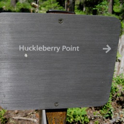 What happened at Huckleberry Point?/
		    