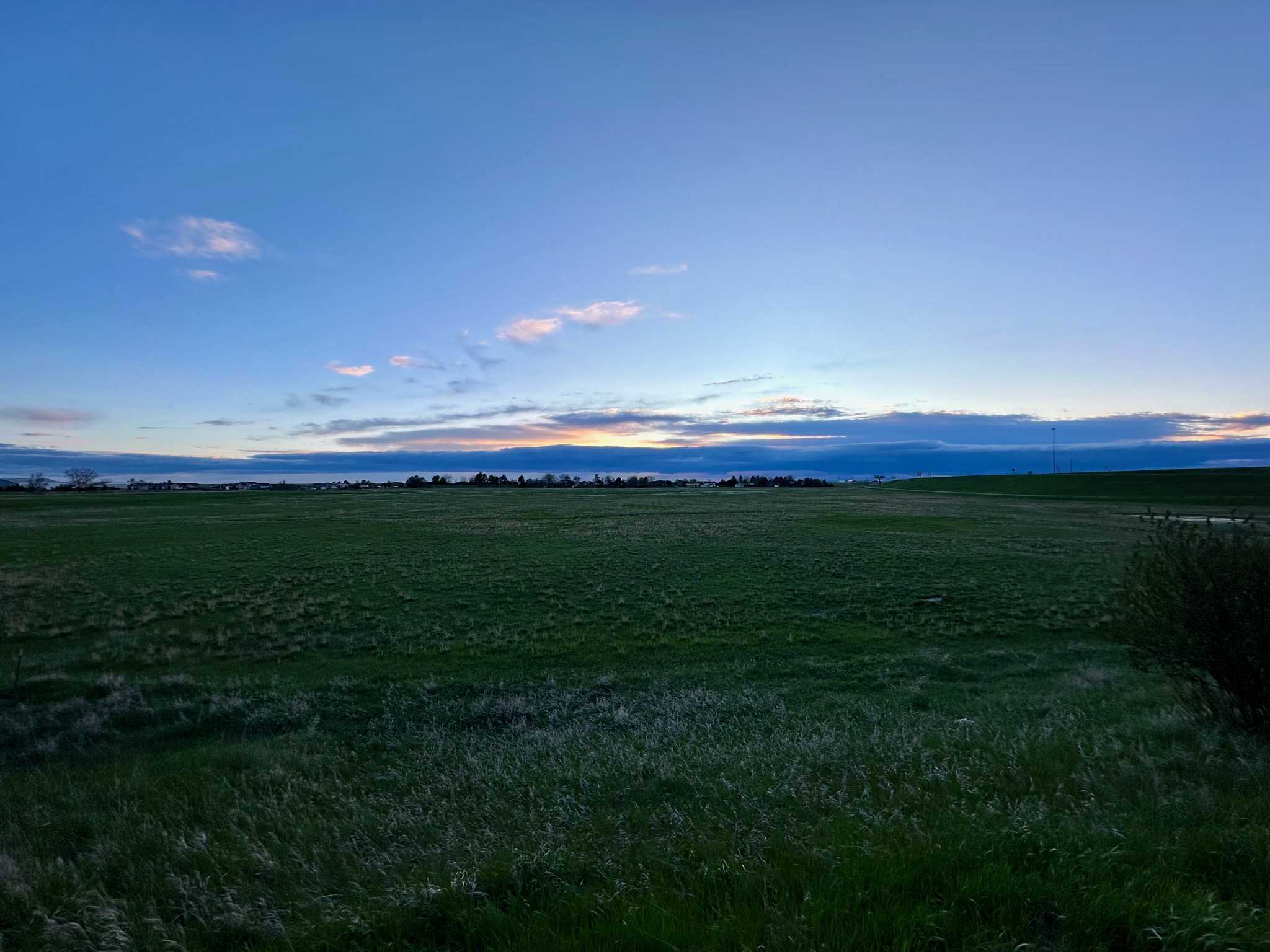 The view out of our cabin... as it was getting blown around by 70mph wind/1101 Glenn St, Wall, SD 57790, USA