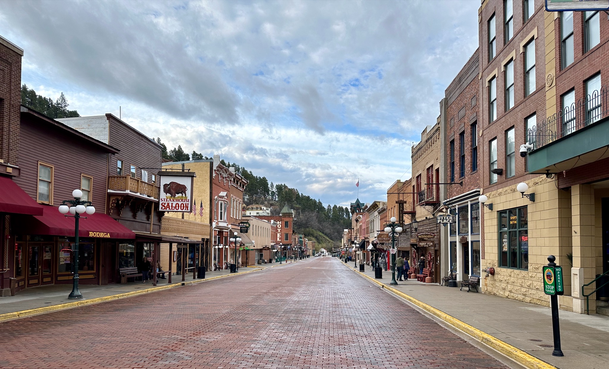 Main St. in Deadwood: nothing but bars and brothles/664 Main St, Deadwood, SD 57732, USA