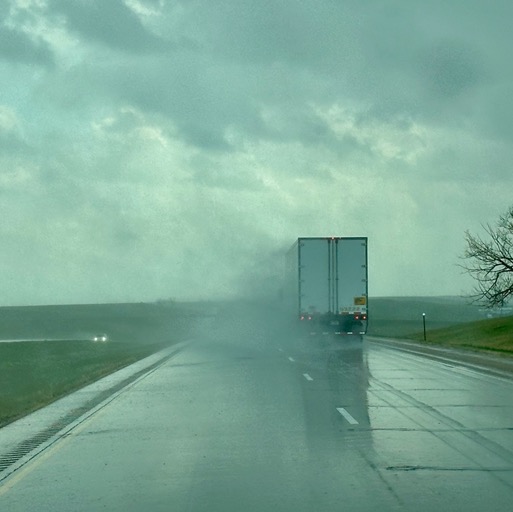 Crazy storm on I-90 E/
		    