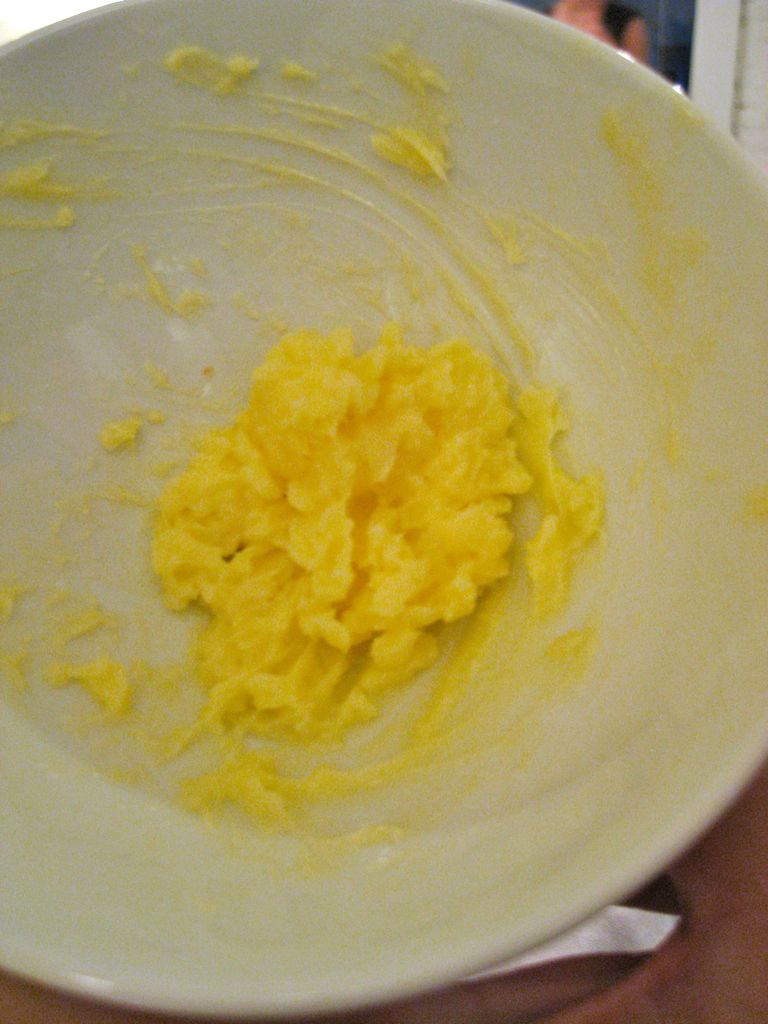 Cheese and butter mixture for the outside.../