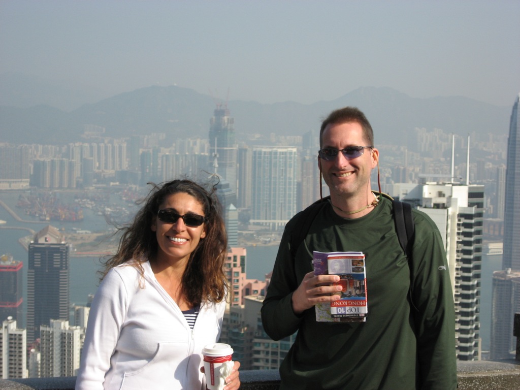 On top of Victoria Peak/
