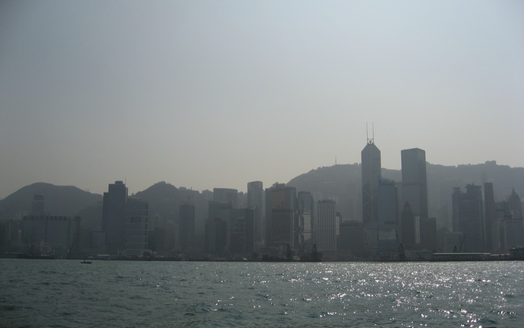 Hong Kong from the ferry/