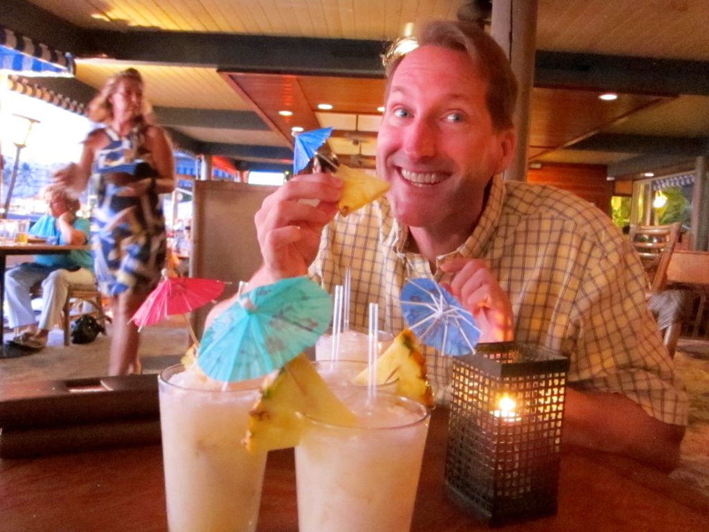 Foofoo drinks with umbrellas! /