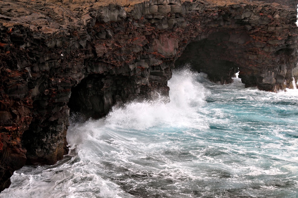 On Chain of Craters Road in Volcanoes National Park/