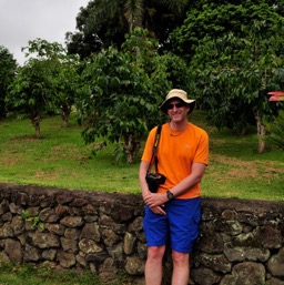 Visiting a coffee plantation