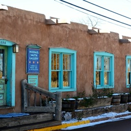 Canyon Road's art galleries/
		    