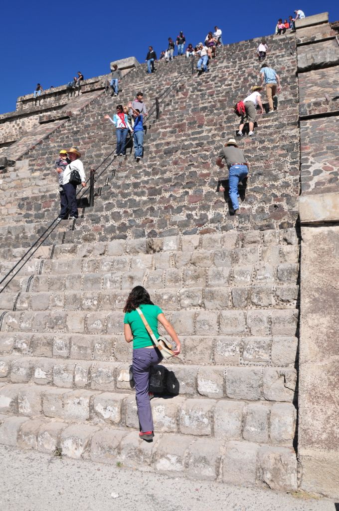 Climbing was tough.../