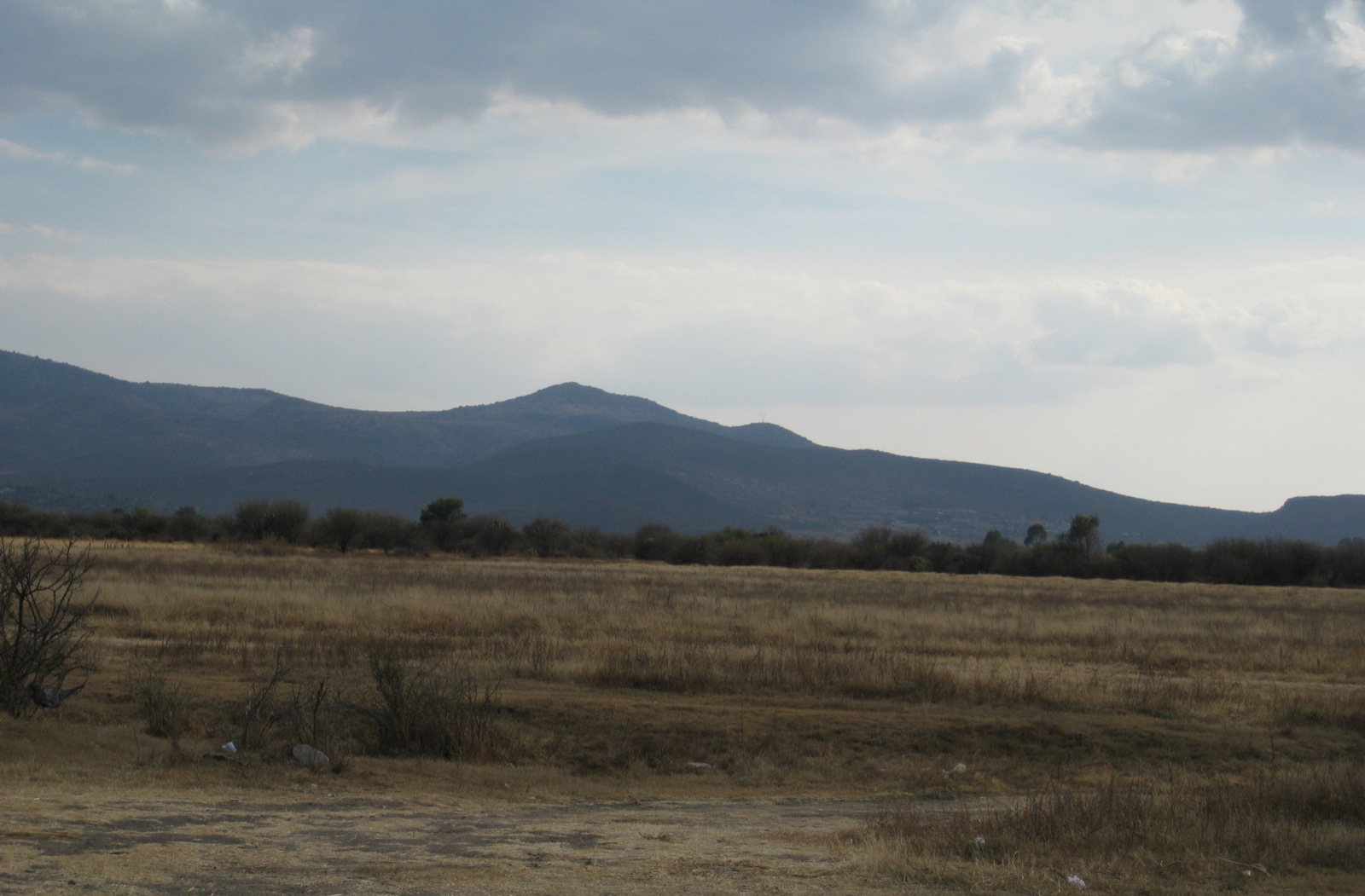 The landscape approaching San Miguel de Allende/