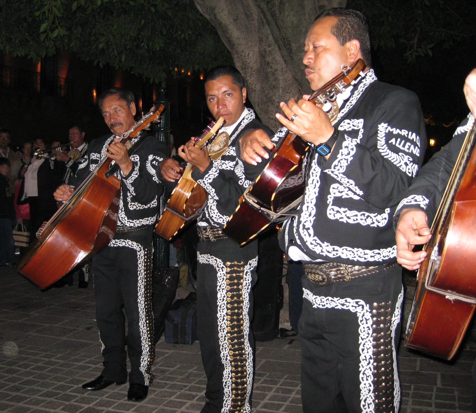 We got serenaded by the Mariachi!/