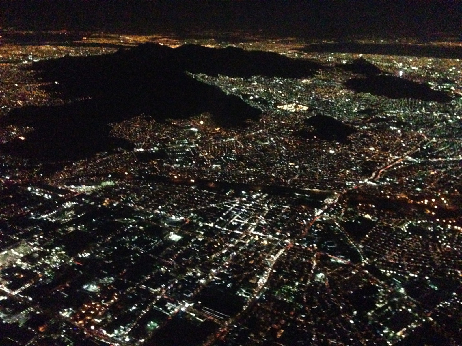 Approaching Mexico D.F/