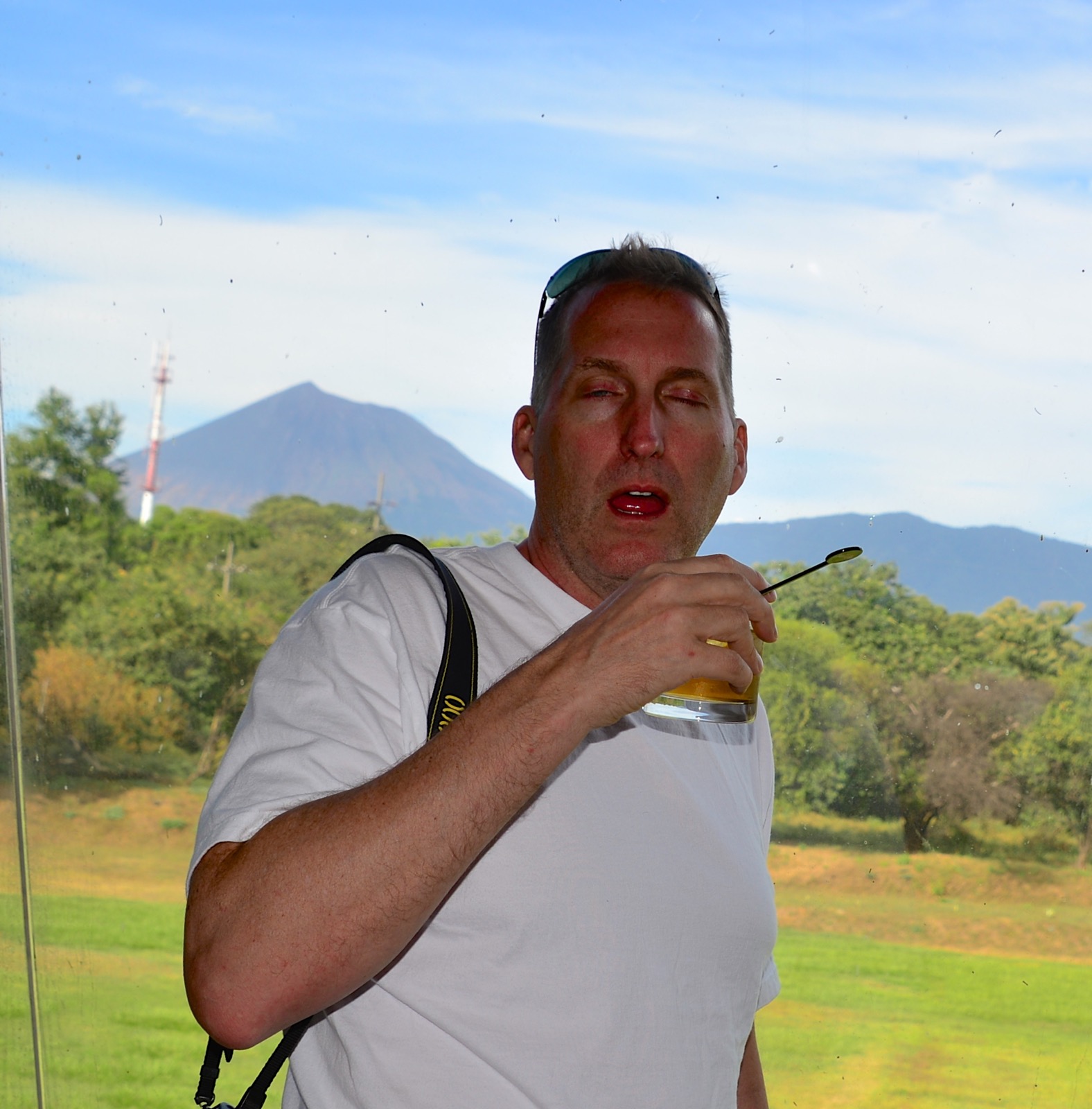 And what we looked like shortly after/