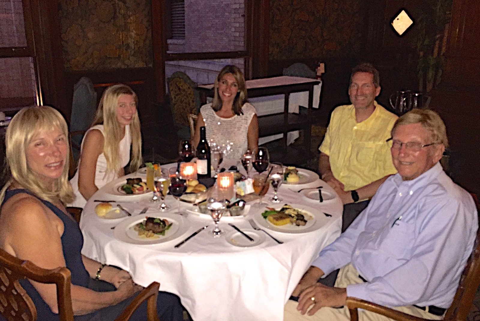 Dinner with the Wayloni/